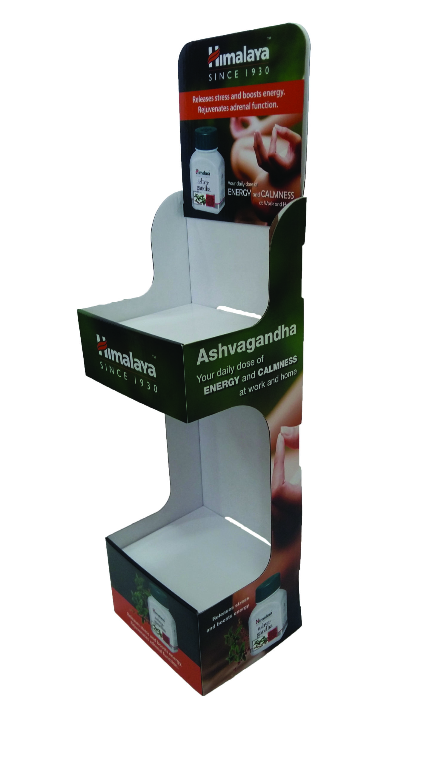 SHELF AND COUNTER DISPLAYS Cardboard packaging